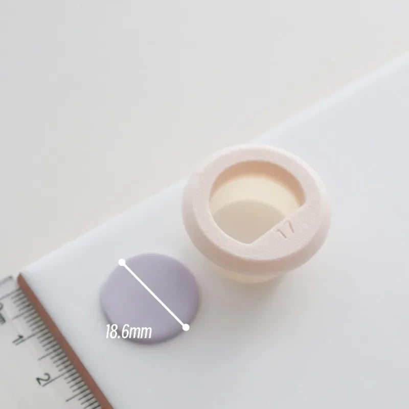 Soft Pottery Ring Cutting Mold Different Ring Sizes Polymer Clay Cutter DIY Handmade Ring Valentine's Day Gift Pottery Tools