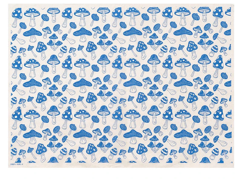 1PC Pottery Ceramic Clay Transfer Paper Underglaze Flower Paper High Temperature Jingdezhen Traditional Decal Coloring Tool