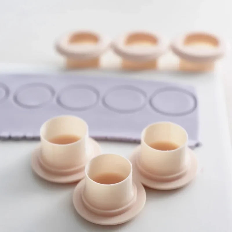 Soft Pottery Ring Cutting Mold Different Ring Sizes Polymer Clay Cutter DIY Handmade Ring Valentine's Day Gift Pottery Tools