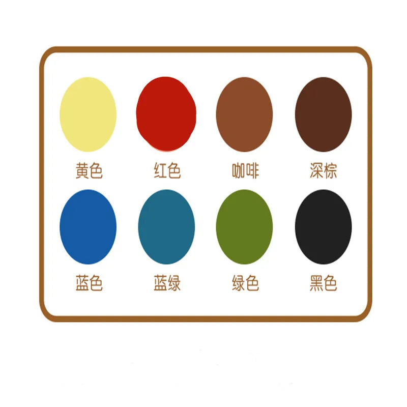 Herramientas de alfarería de 8 colores, rotulador bajo vidriado para arte de cerámica, pigmento de cerámica bajo vidriado, pintura DIY, bolígrafo especial, artesanía de pintura de puntos