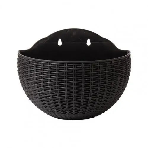 Maceta exquisita de plástico para colgar en la pared, cesta para colgar en la pared, maceta para jardín al aire libre, balcón, cubo, decoración del hogar, nuevo