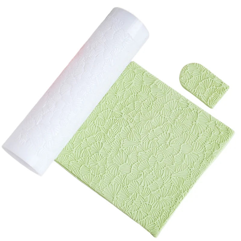 Texture Roller,Pottery Stamps for Polymer Clay Earrings Jewelry, Embossing Pottery Texture Rollers for Jewelry Making