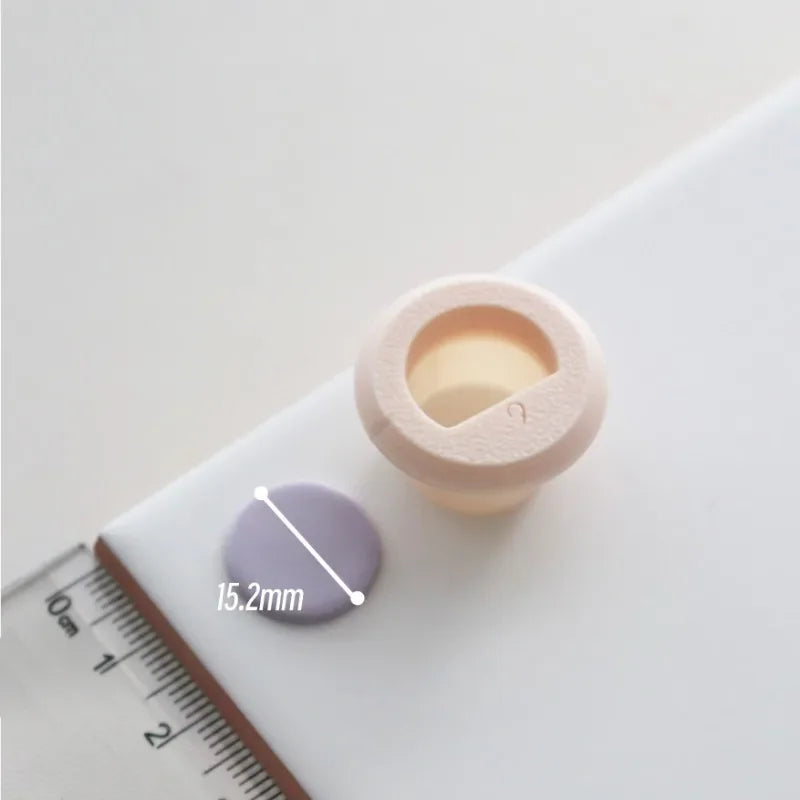 Soft Pottery Ring Cutting Mold Different Ring Sizes Polymer Clay Cutter DIY Handmade Ring Valentine's Day Gift Pottery Tools